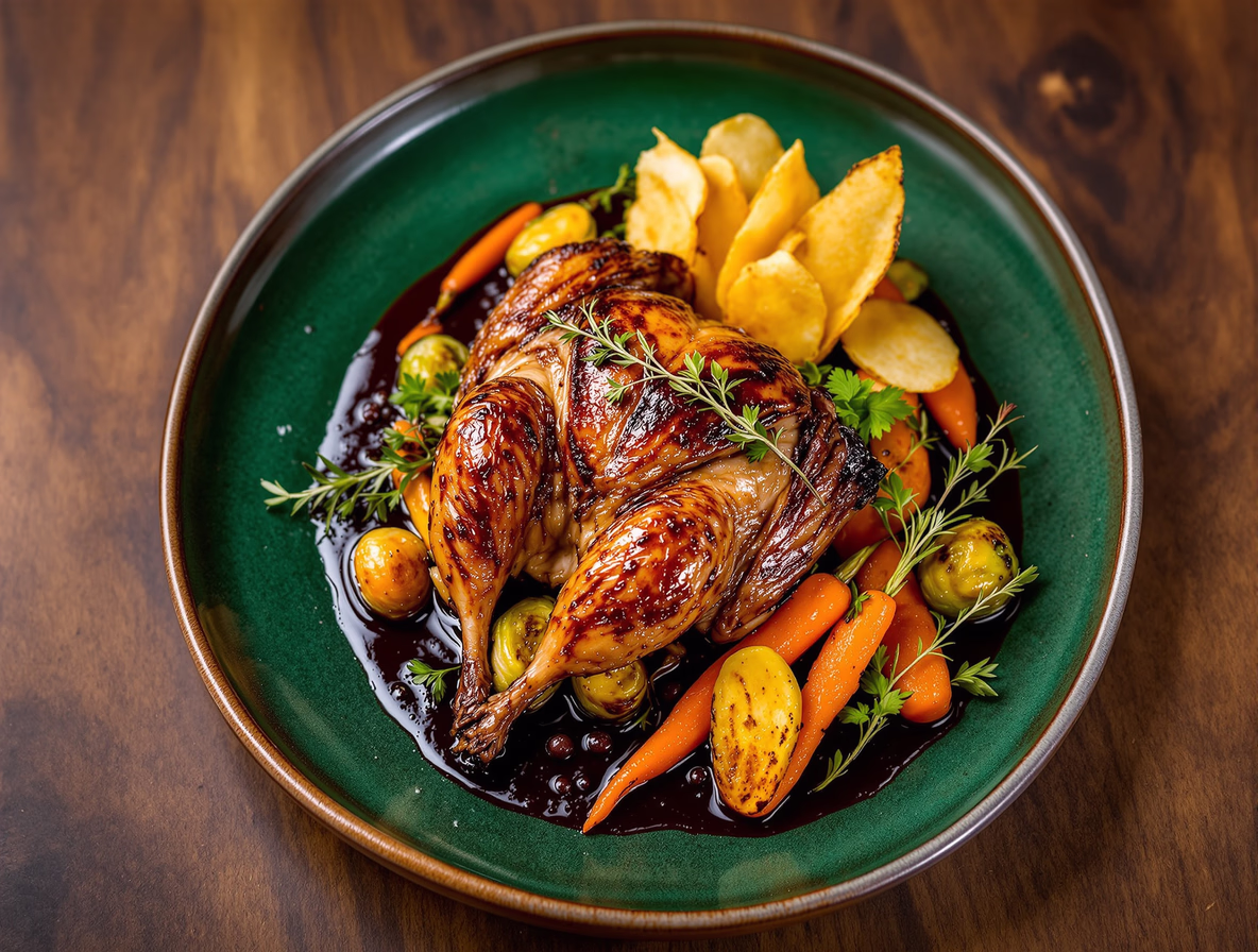 Roasted Grouse