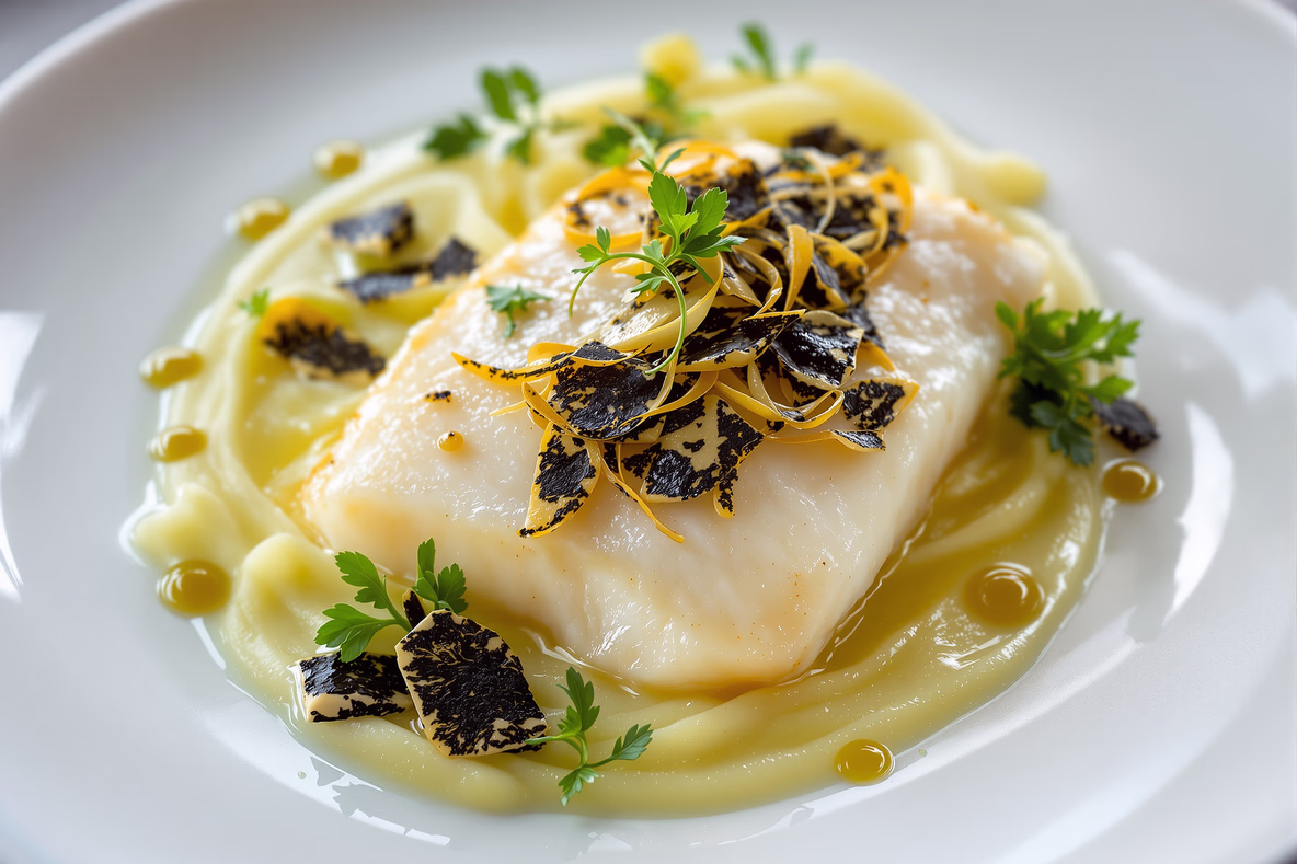 Turbot Poché