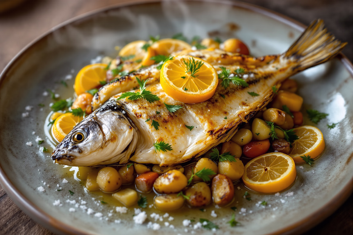 Sea Bass En Croûte