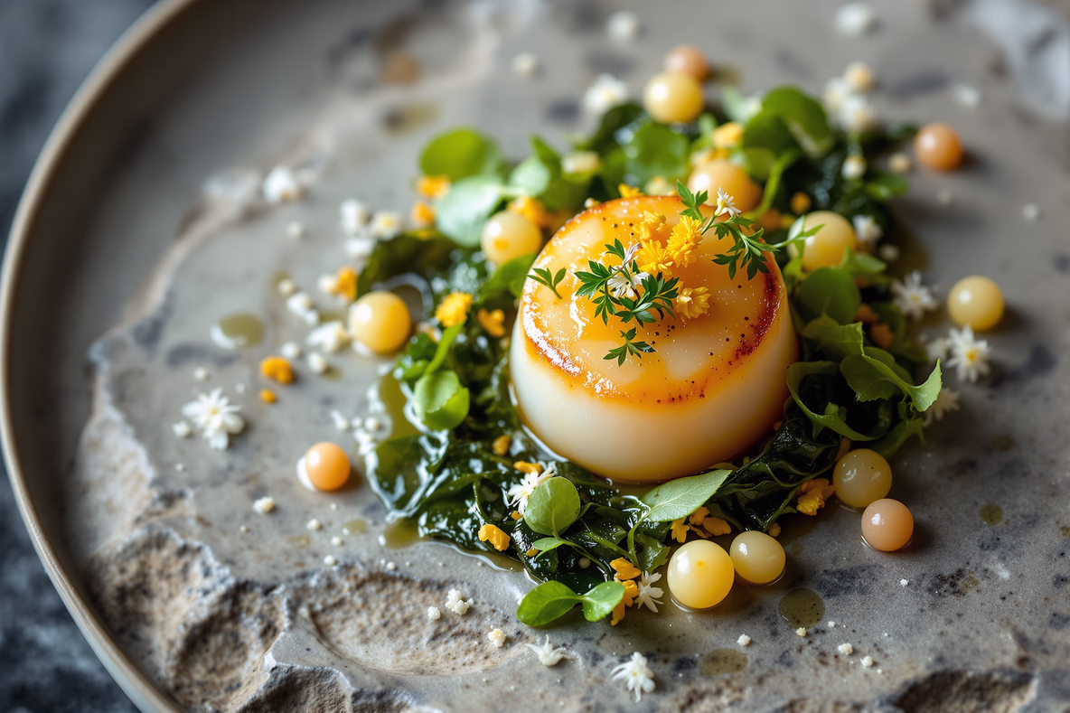 Scallop Seaweed