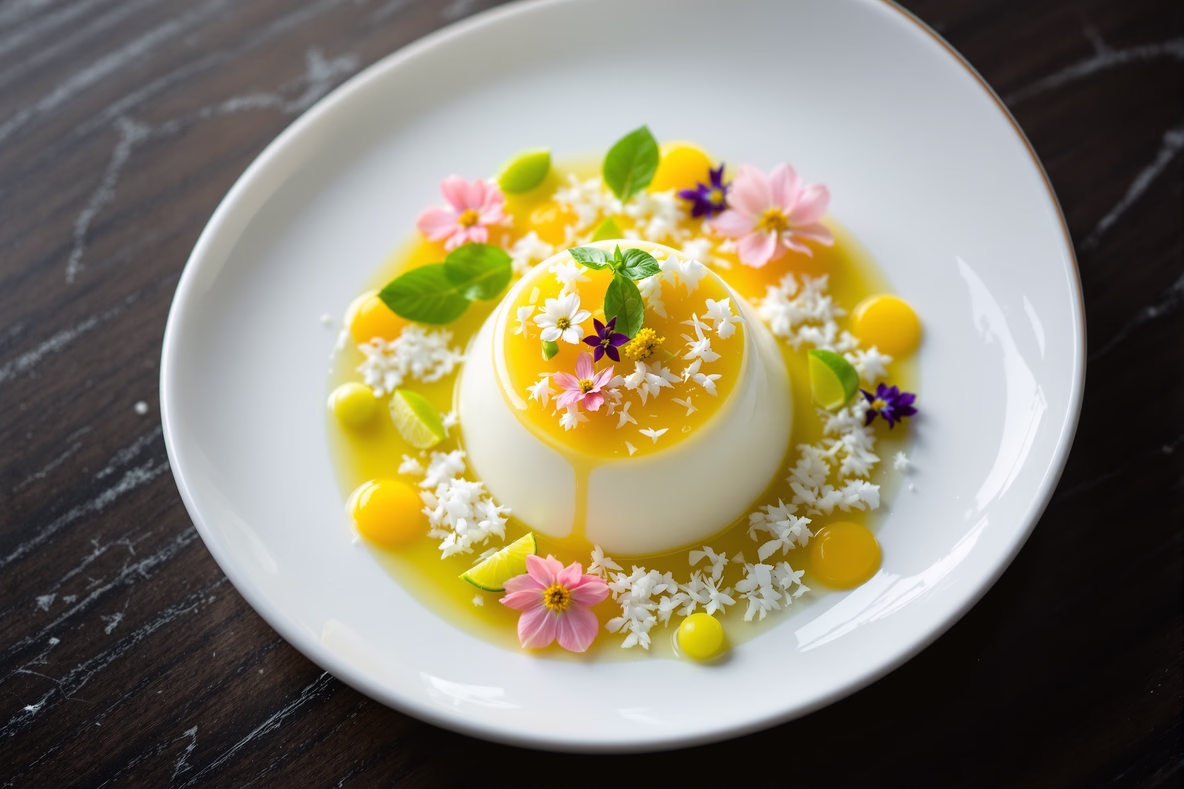 Coconut Panna Cotta