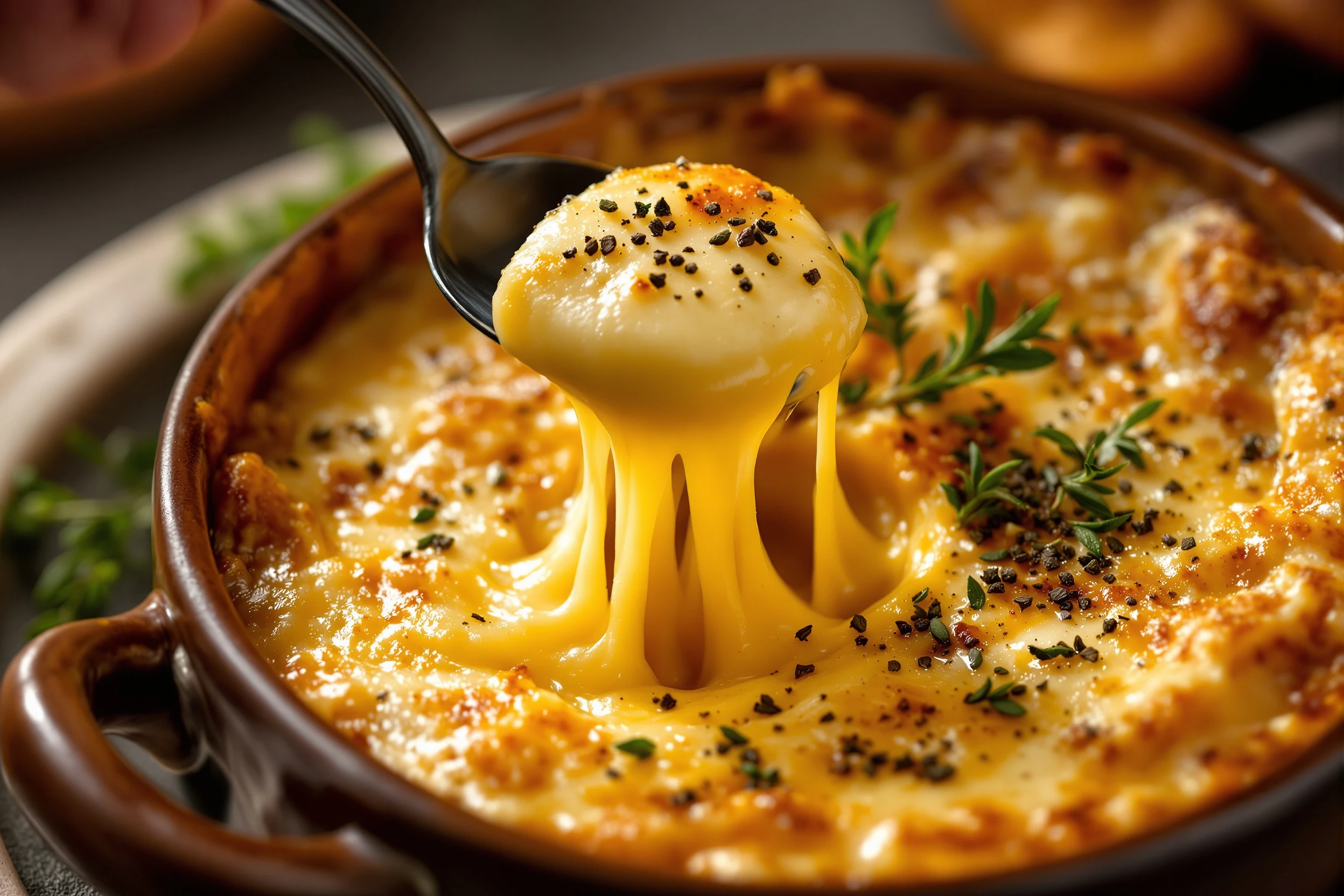 Soupe à l'Oignon Gratinée